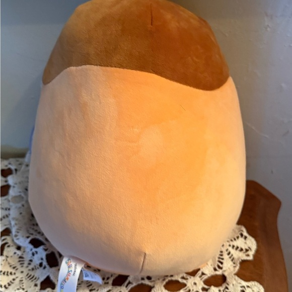 NEW Squishmallows Orin Chocolate Dipped Orange Heart-Patterned Plush Toy - Picture 6 of 12